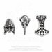 Set bijuterii pentru barba/par Norsebraid diametru 0.5 cm